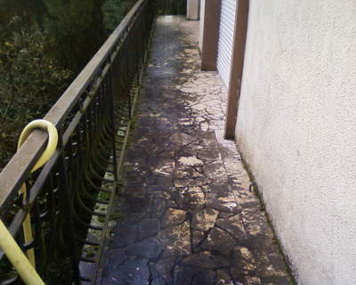 Nettoyage de balcon